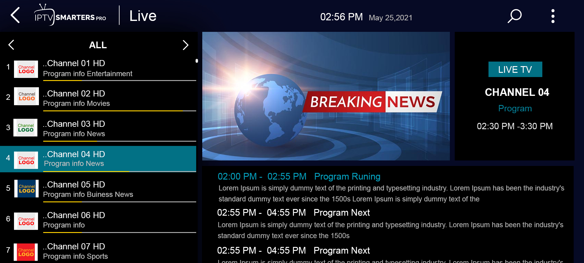 live-Tv-category-with-epg